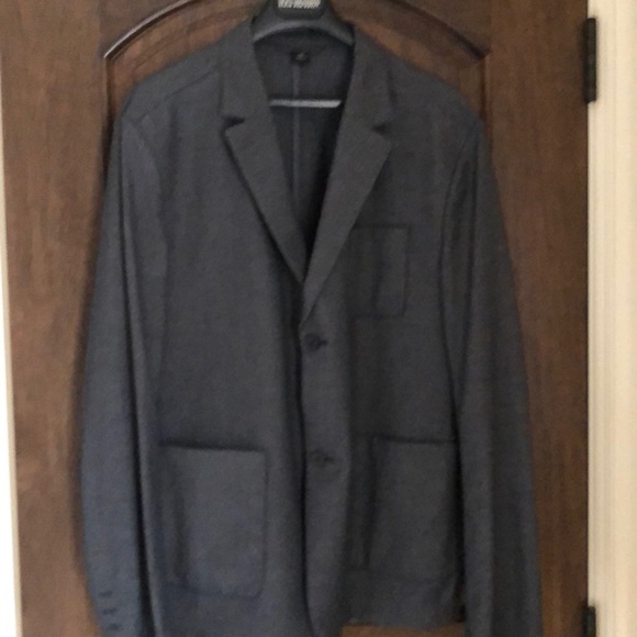 Grey Slim Fit Hugo Boss Blazer - Picture 1 of 6